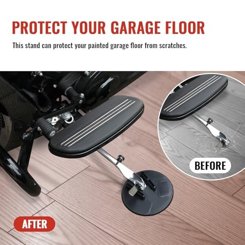 Jiffy Stand Coaster - 2PCS Universal Motorcycle Kickstand Pad - Motorcycle Stand
