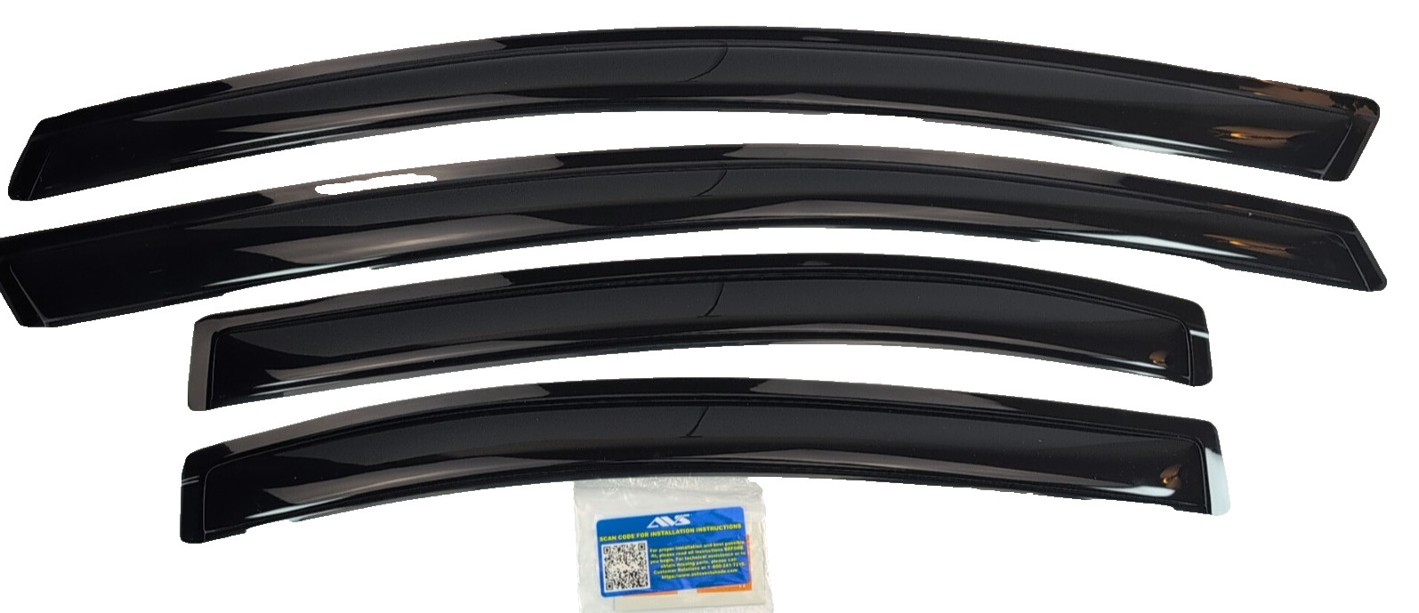 AVS Ventvisor Window Deflectors for 2006-2011 Honda Civic Sedan Smoke 4pc 94944