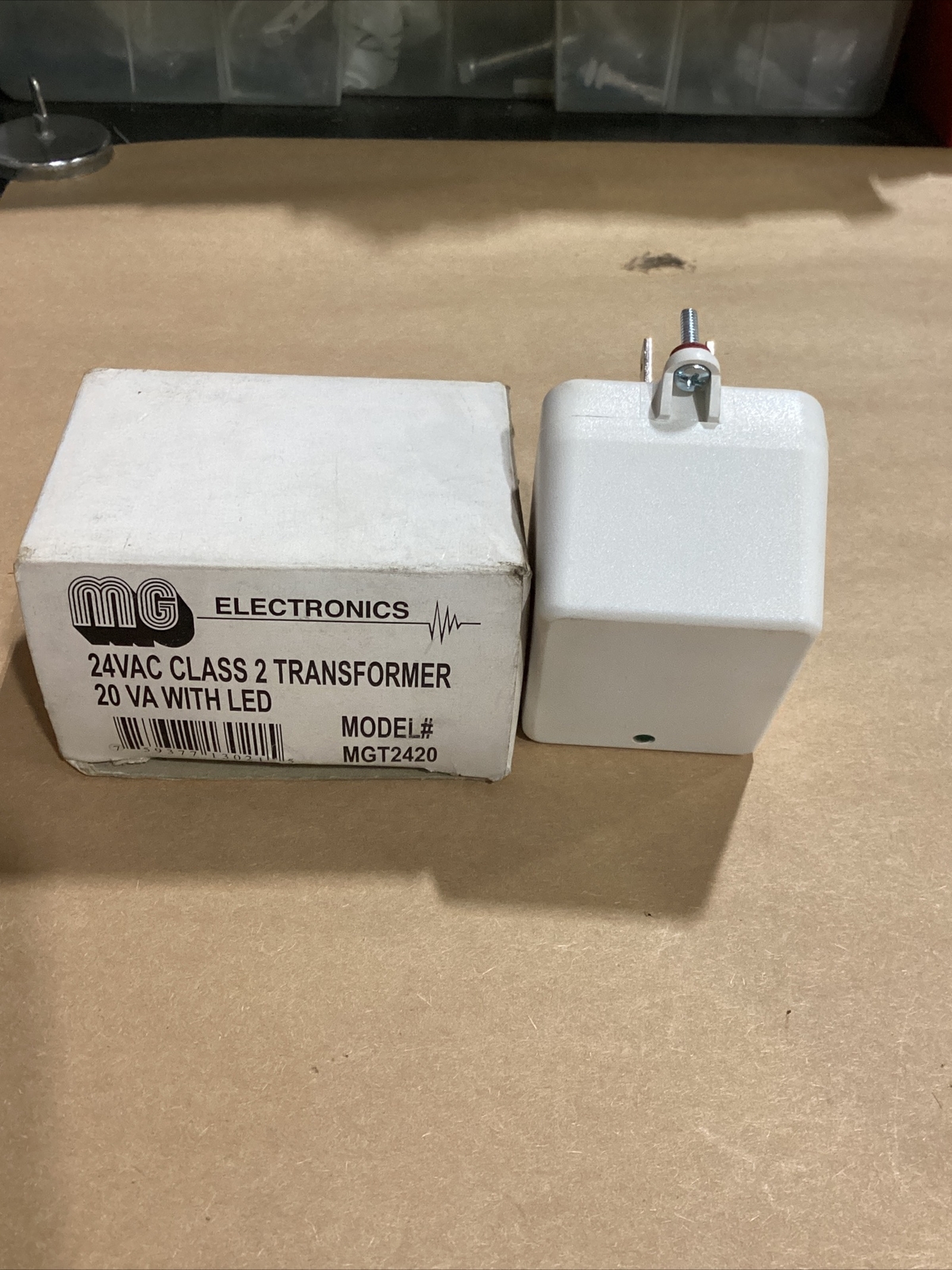 MG Electronics Class II Power Supply AC Transformer 20VA With LED#613I118-CI