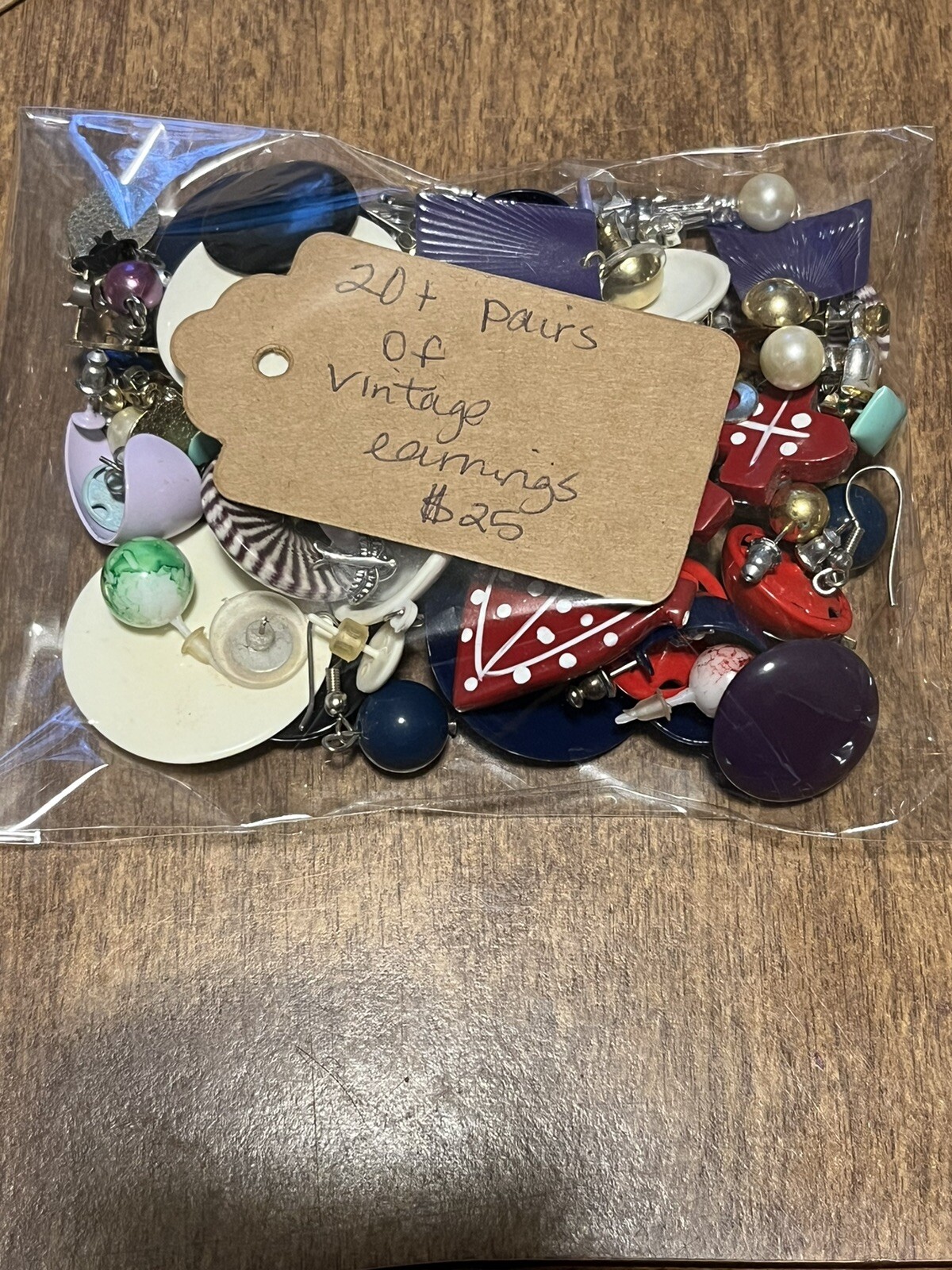 Vintage LOT of Earrings Over 25 PAIRS