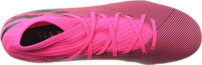 adidas Men's Nemeziz 19.3 Firm Ground Soccer Shoe Cleats SIZE 6.5 SHOCK Pink