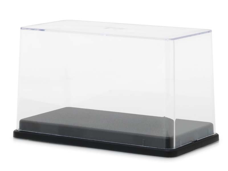 Tall Acrylic Case w/ Plastic Base 1:64 Scale Model Cars - Greenlight 55027