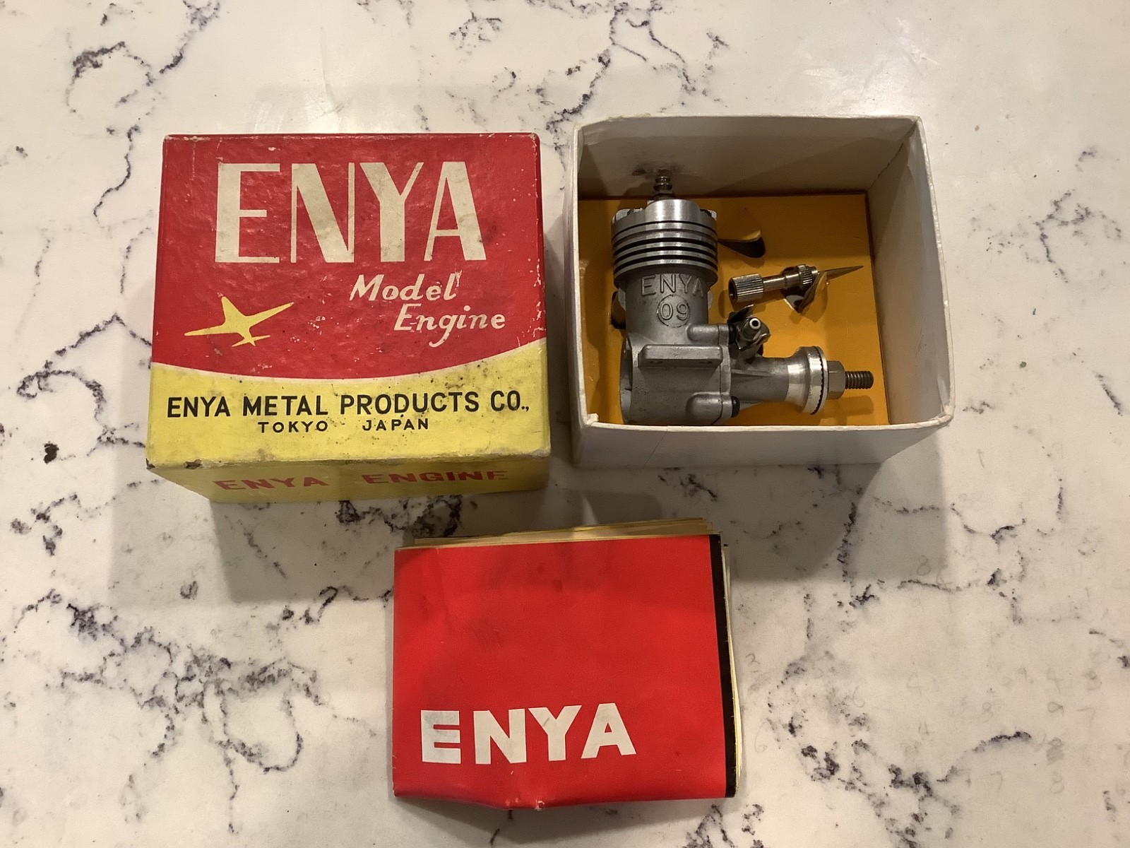 Enya 09 .09 RC model airplane engine vintage 09 glow motor Japan
