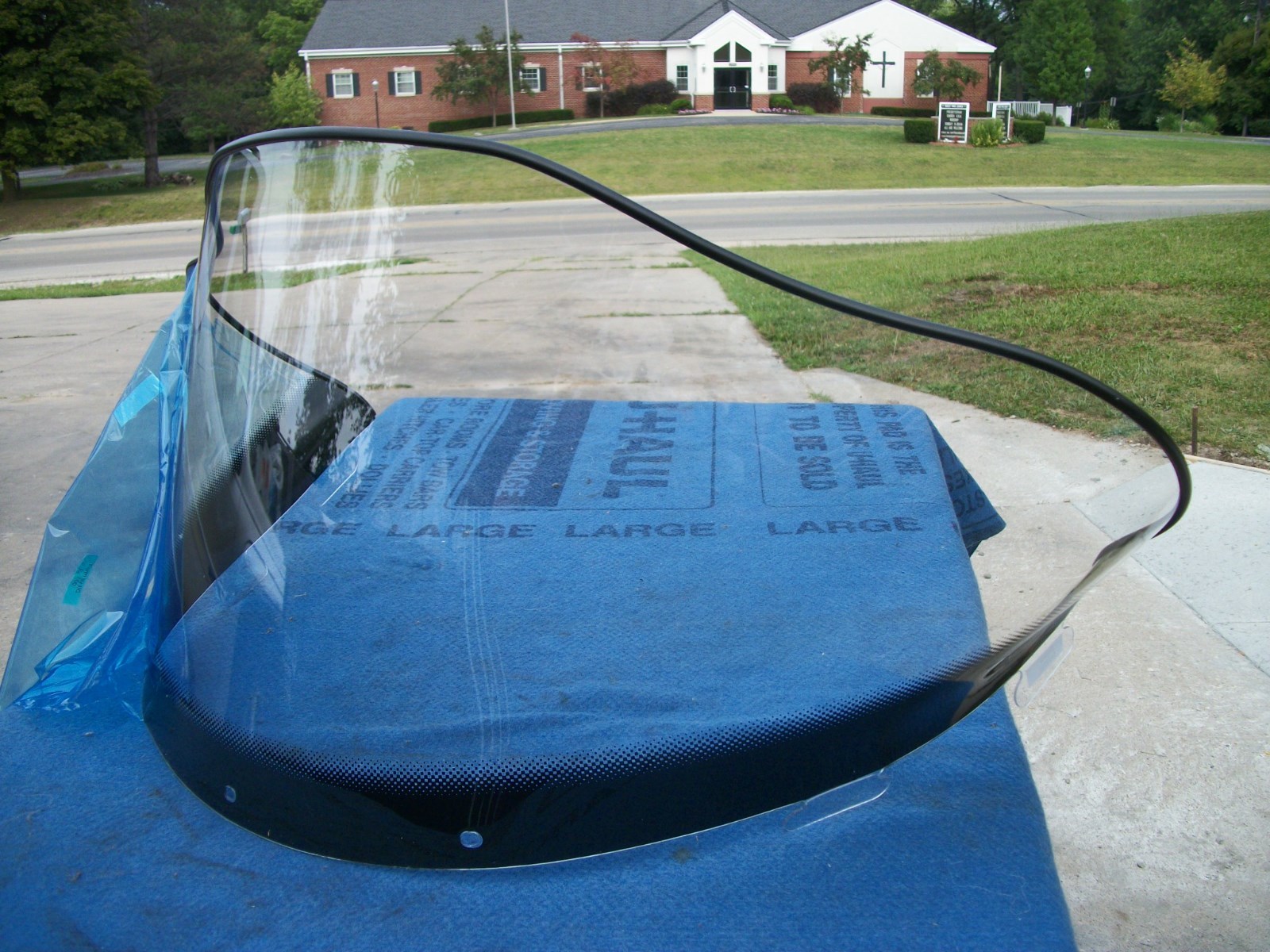 POLARIS NEW EDGE MID 13" CLEAR FLARED WINDSHIELD 5433741