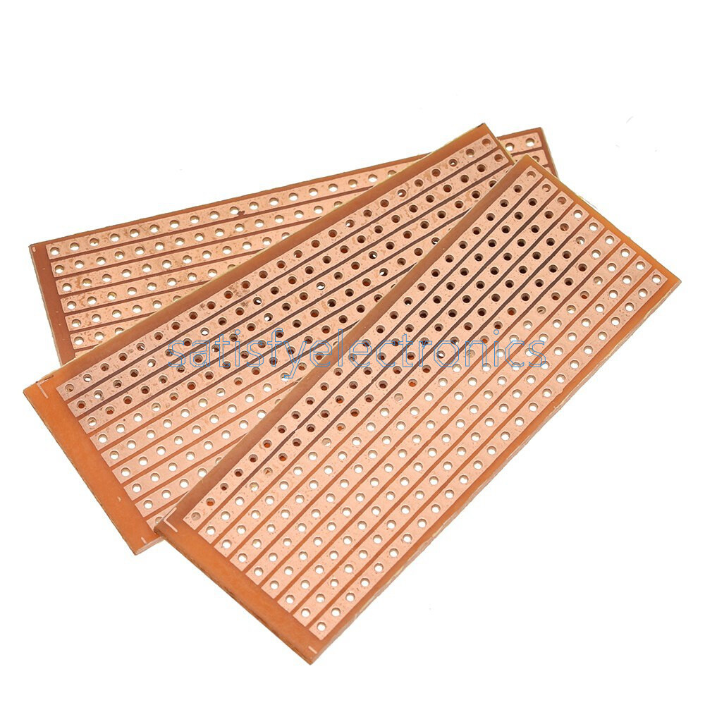 5PCS 2.5*6.4CM Prototype Paper PCB Universal Experiment Matrix Circuit Board