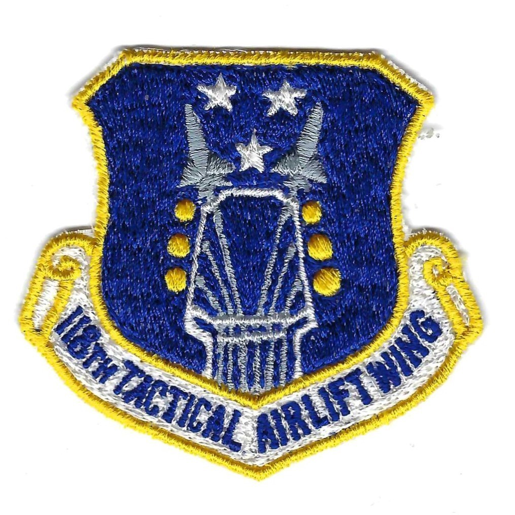 ORIGINAL 70's-80's 118th TAC AIRLIFT WING (PHILIPPINE  MADE) patch
