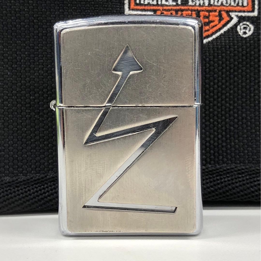 ZIPPO oil lighter, 1997, Lightning design