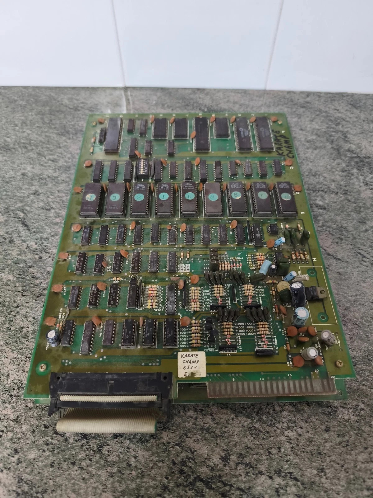 Karate Champ Arcade PCB Board game untested non jamma not original