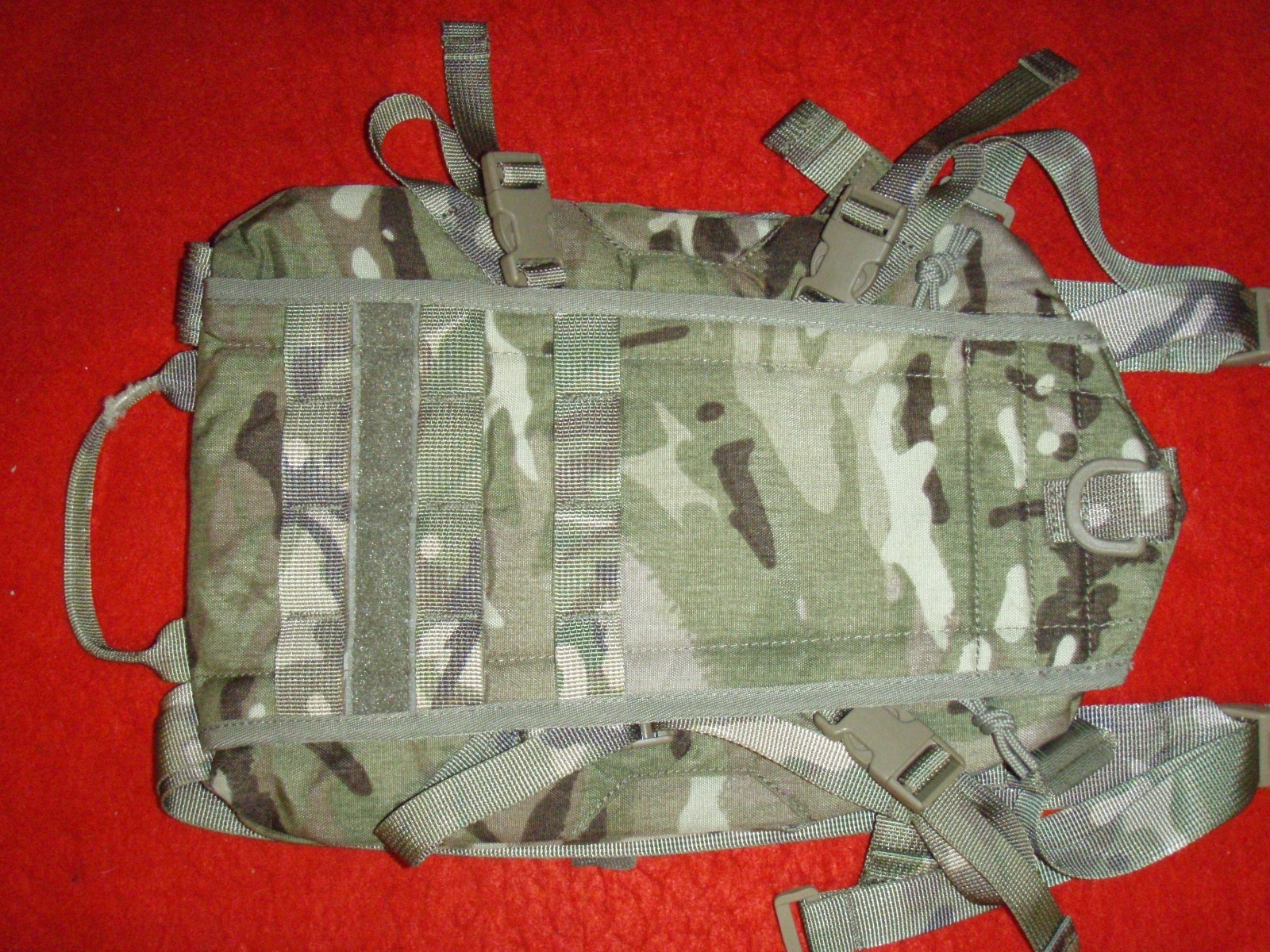 British Army Issue, Rider 3L Hydration Pack, MTP, Pack only, no bladder.