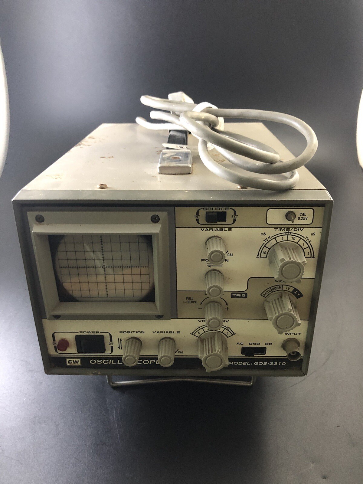 Elenco 10Mhz Oscilloscope Model: GOS-3310 Ve2