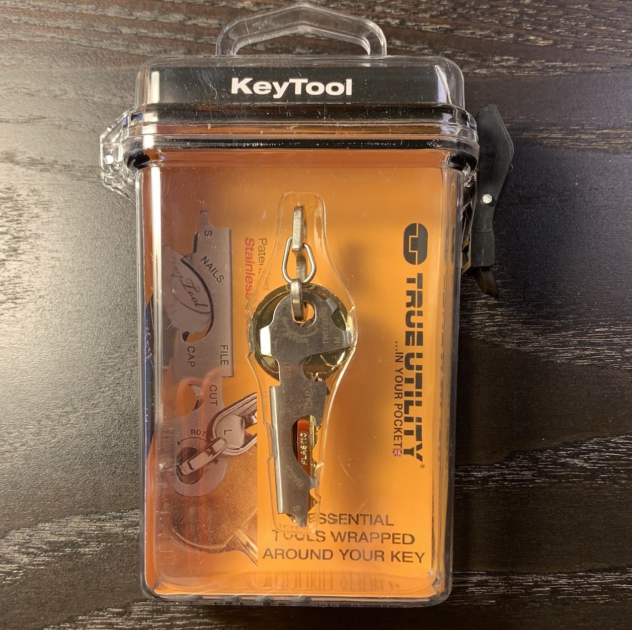 True Utility TU247 KeyTool Keychain Multi Tool Bottle Opener Screwdriver *NEW*