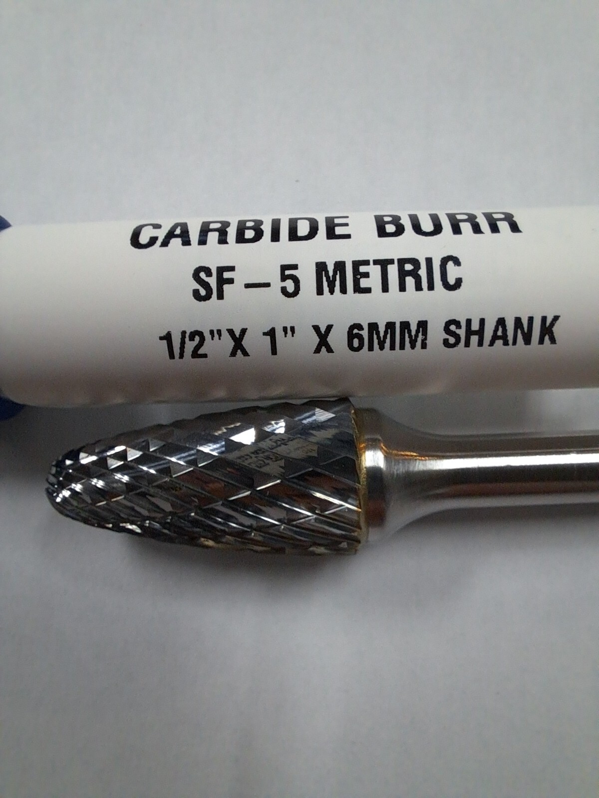 Caribe Burrs SF-5 Double Cut with a 6MM x 2" Shank