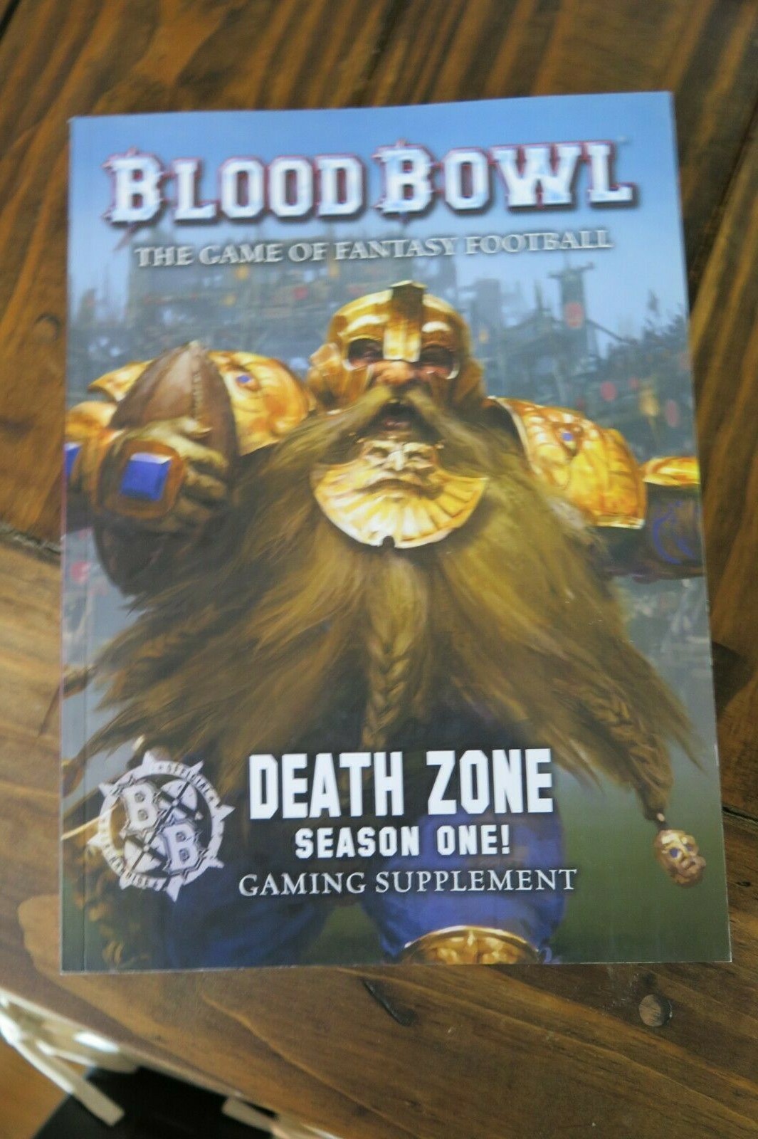 WARHAMMER BLOOD BOWL DEATH ZONE SEASON ONE 1 FANTASY FOOTBALL JOURNAL SOFTCOVER