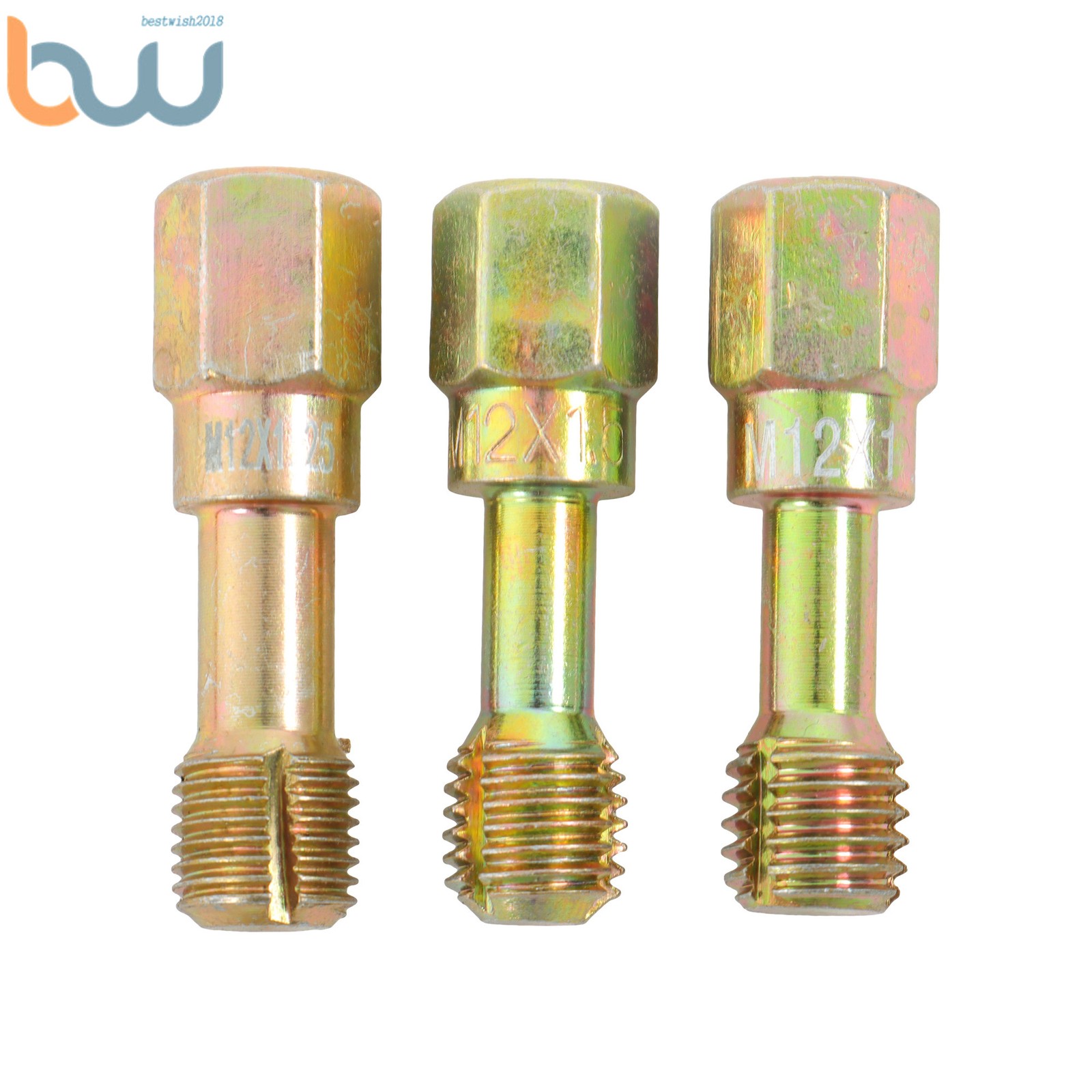 15-Piece M6 M8 M10 M12 Thread Restorer Tool Thread Ret Metric Thread Chaser Set