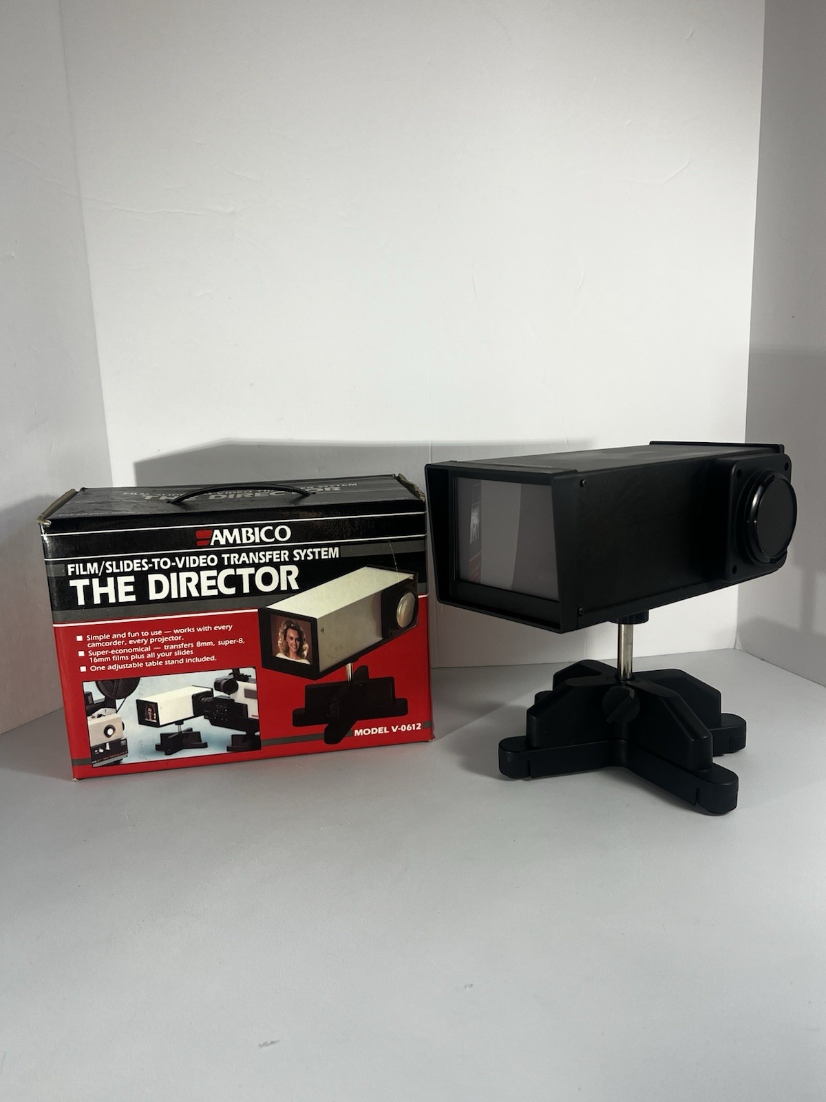Vintage Ambico Model V-0612 Film to Video - 8mm, Super 8, 16mm, 35mm slides