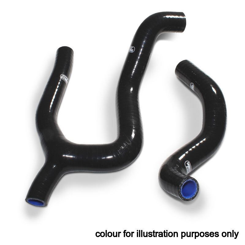 BR GREEN Samco Rad Hoses fit KTM 350 SX-F 'Y' Piece Race Design 2019-2022