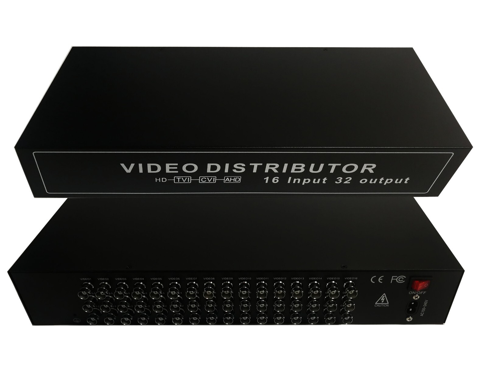 InstallerCCTV HD CCTV Video Distribution, 16 BNC in / 32 Out, Amplifier, RG59