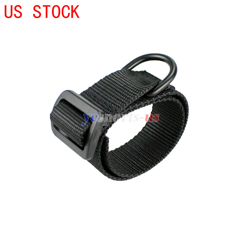 US Black Tactical Stock Sling Adapter with D Ring for Rifle Shotgun Butt Stock
