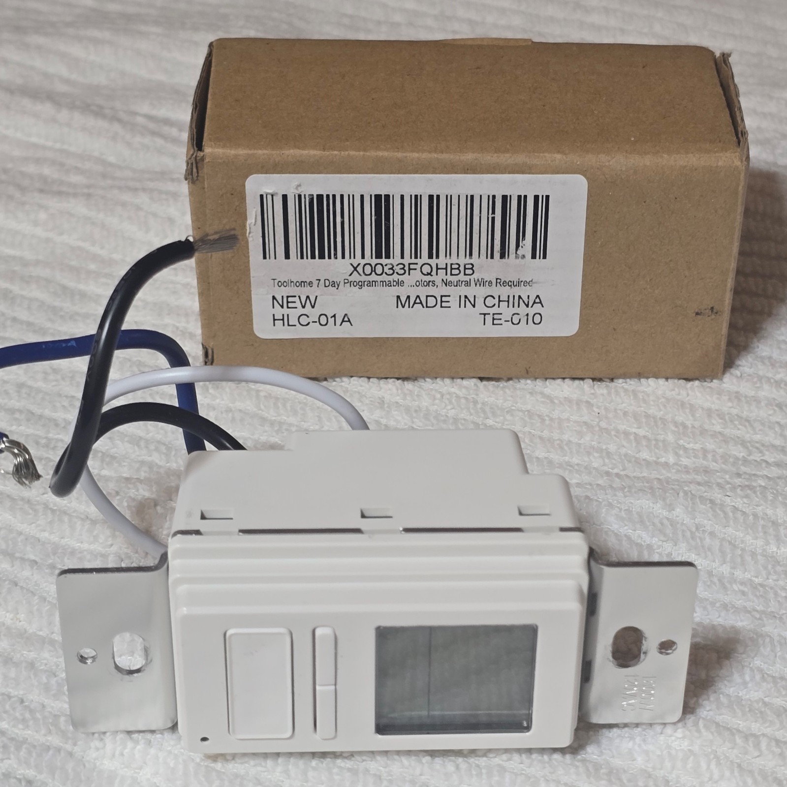 7 Day Programmable In-Wall Timer Switch Digital Sunrise Sunset Lighting Fan Time
