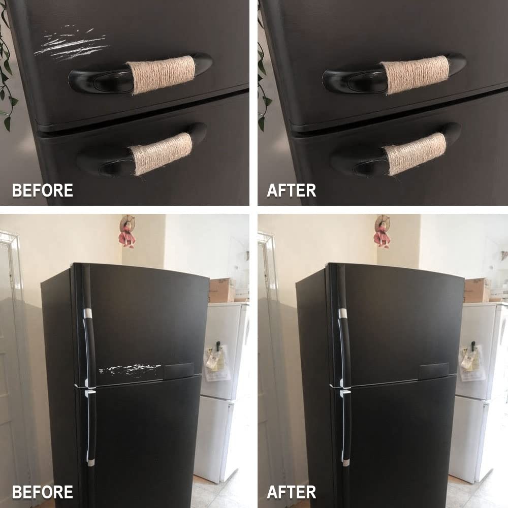 Cocomfix Black Appliance Touch Up Paint High Gloss Paint Touch Up for Refrig...