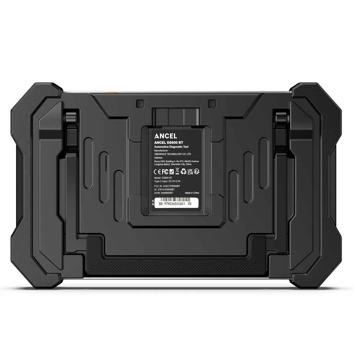 ANCEL DS600BT Car Diagnostic Tool Bidirectional OBD2 Scanner ECU Coding IMMO ABS