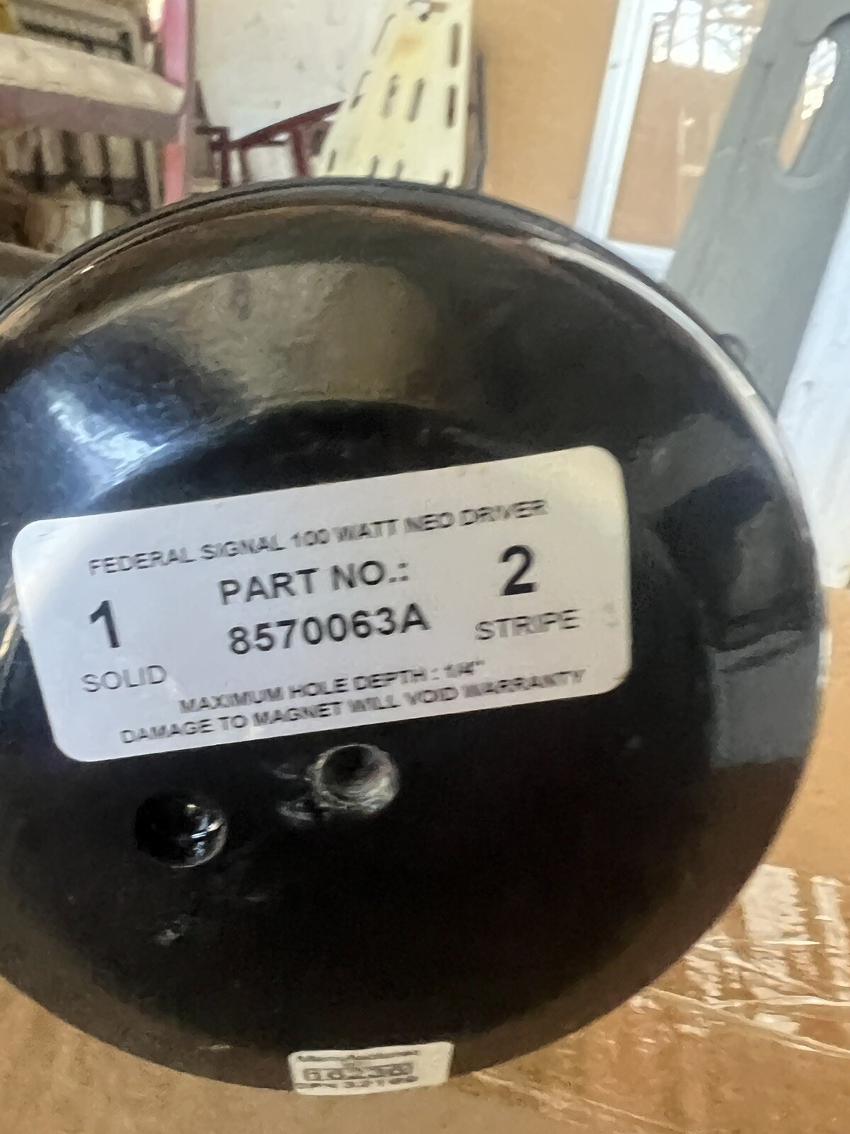 2 Used ,federal signal 8570063A drivers