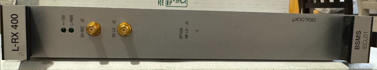 Bruker  L-RX 400 Z002724/0796