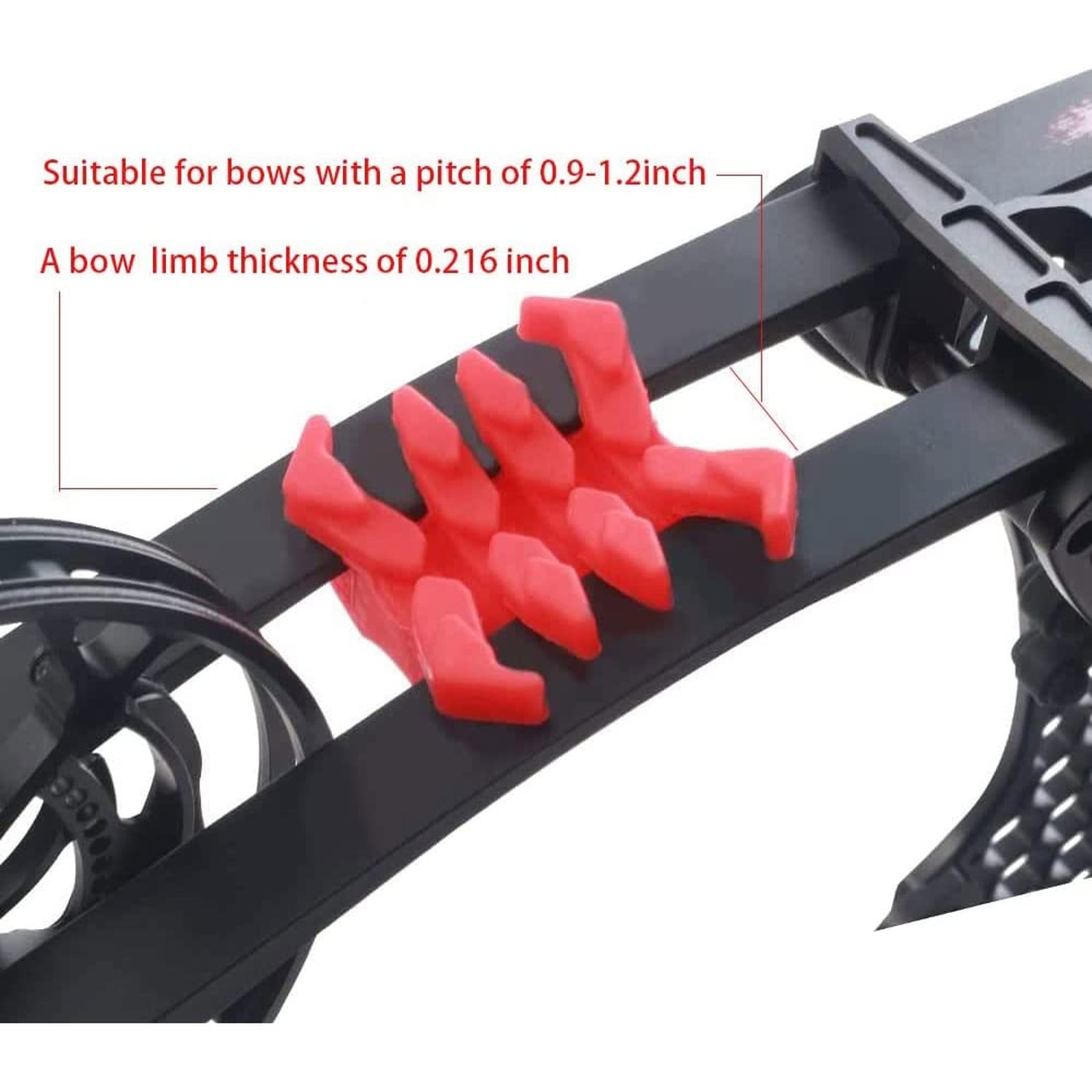 Bow Limb Dampeners for Compound Bow Crossbow Limb Dampeners Archery Split Lim...
