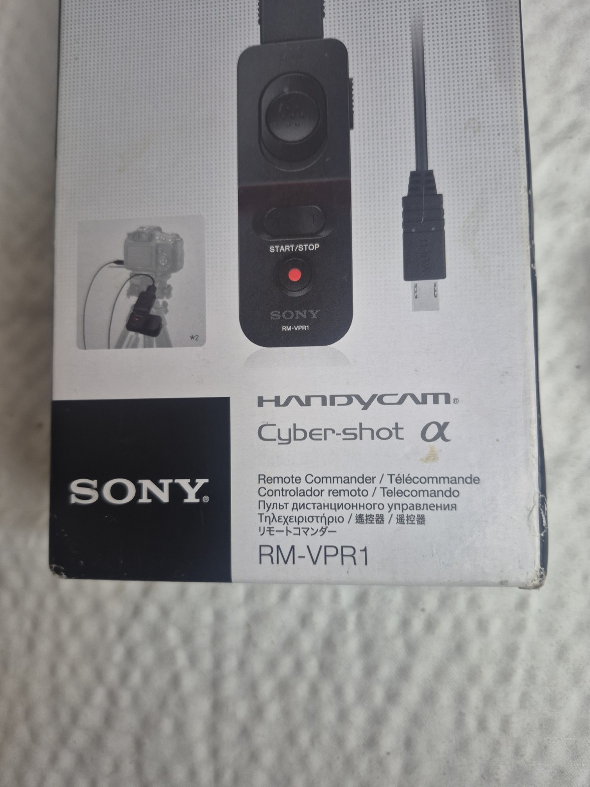 Sony RM-VPR1 Remote Commander Wired Remote Control for Handycam Cyber-shot New