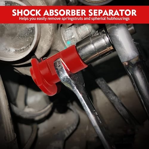 3Pcs Strut Spreader Tool, Universal Suspension Strut Knuckle Spreader 5