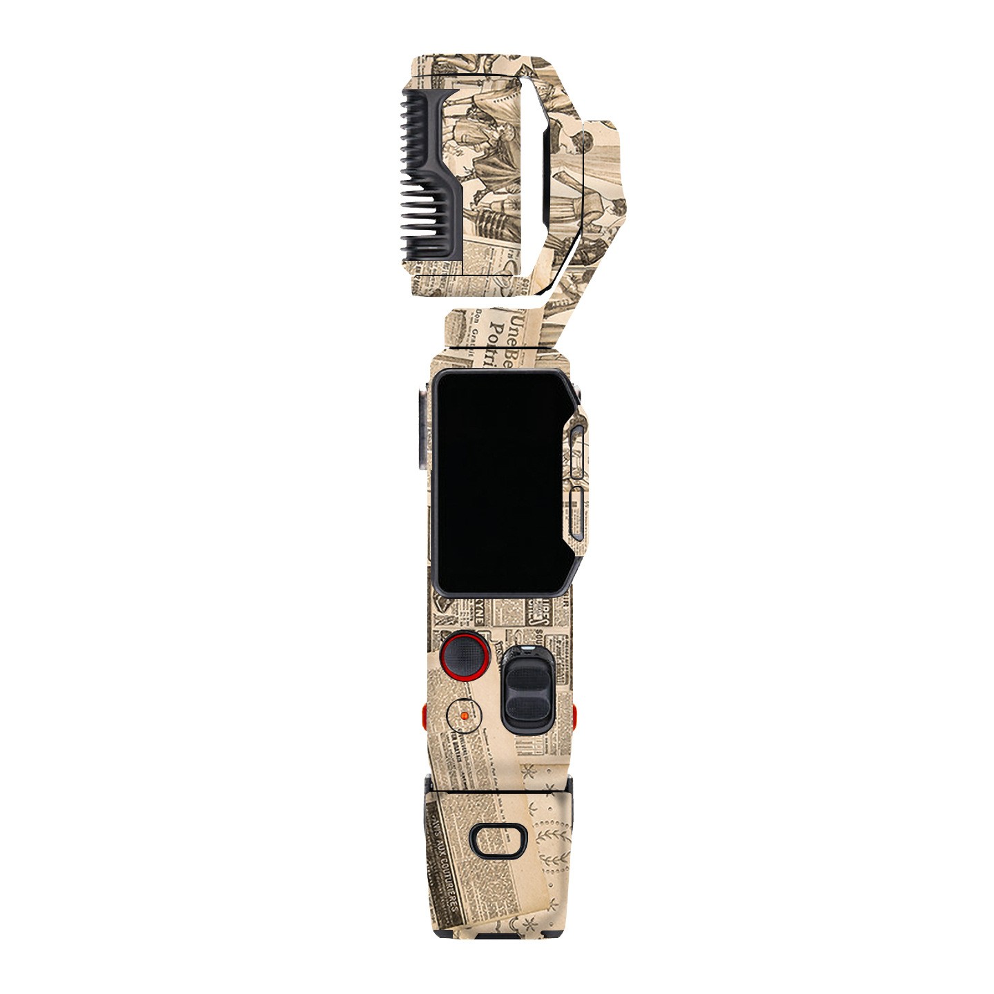 Dustproof Protective Sticker for Insta360 Luna Ultra - PVC Skin Cover, Removable