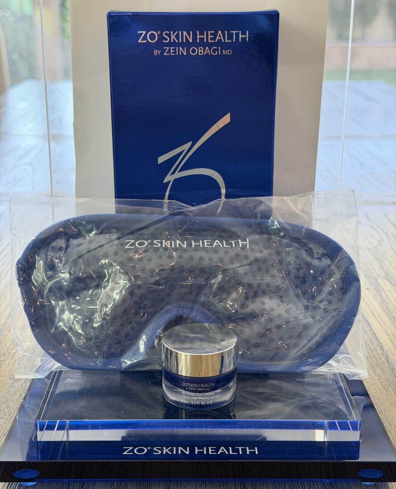 Zo Skin Health Intense Eye Cream 8ml with Zo Eye Mask exp 08/2028 FREE SHIPPING