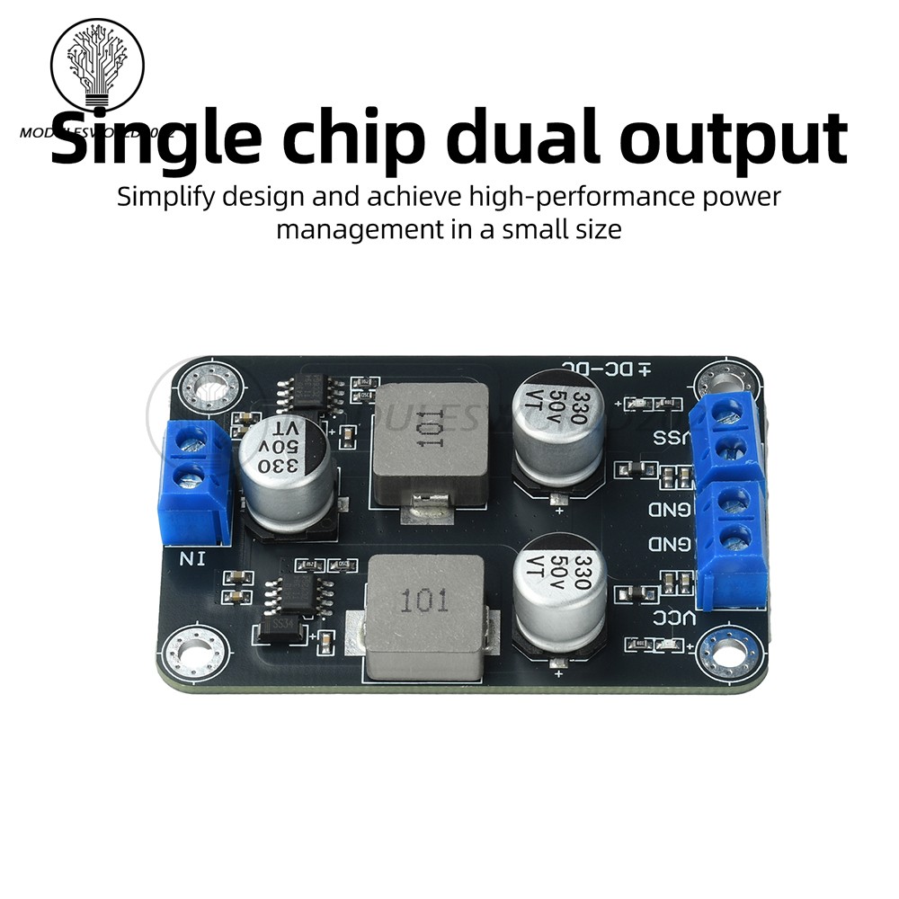 TPS5430 Module Switing Power Supply 6-30V to ± 5 DC-DC Step-down Low Ripple
