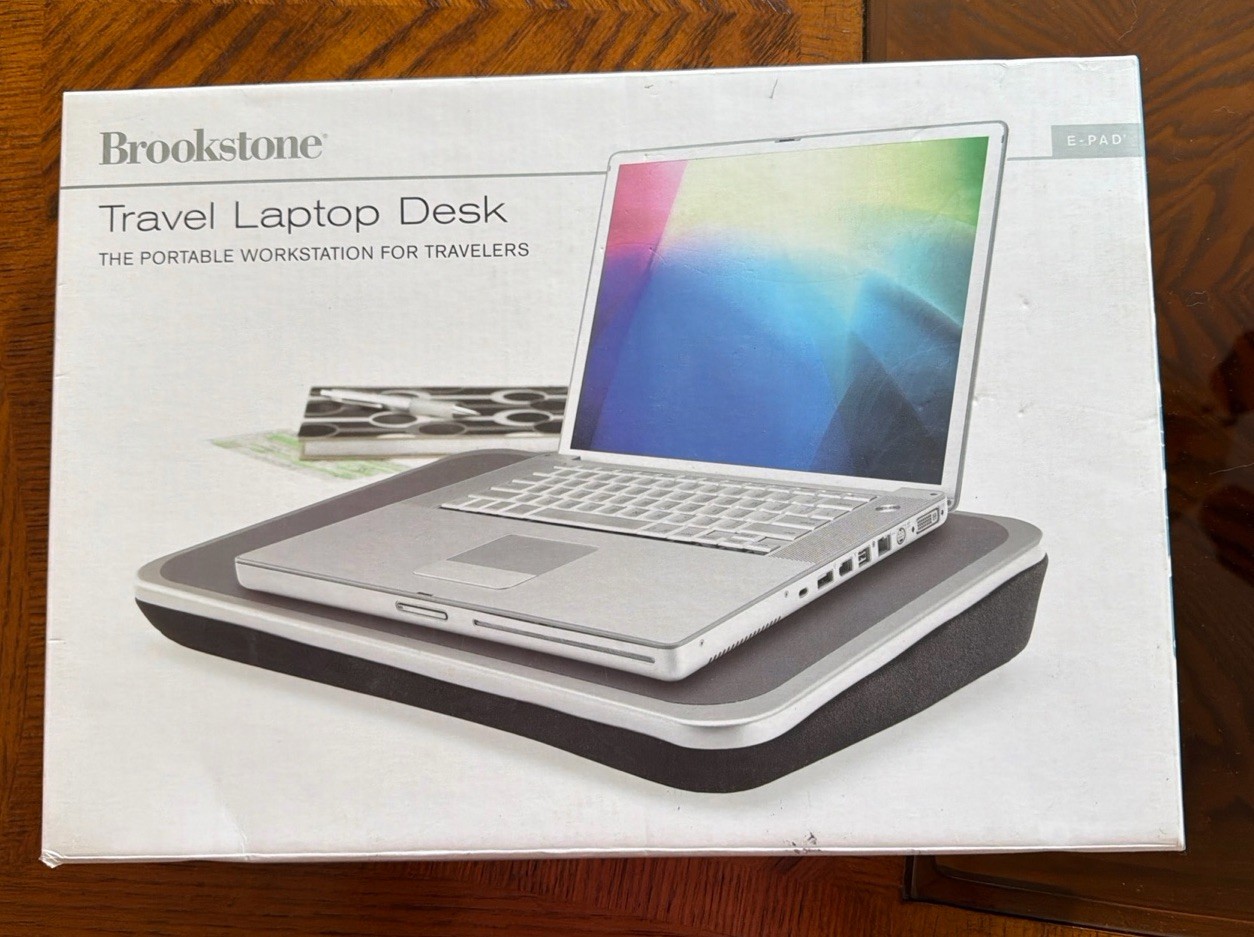Brookstone Travel Laptop Desk