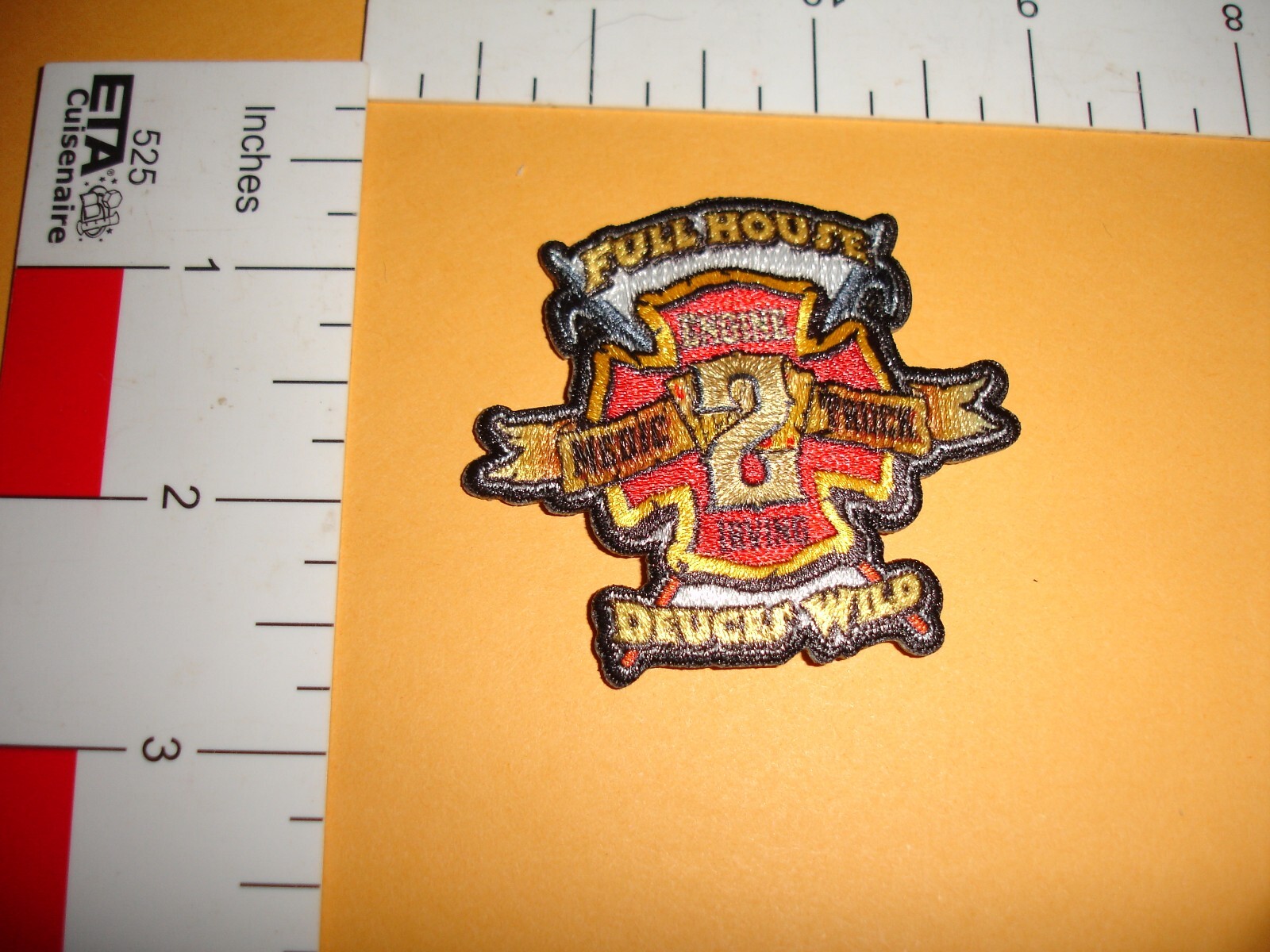 firefighting fire fighting patch Full house Engine 2