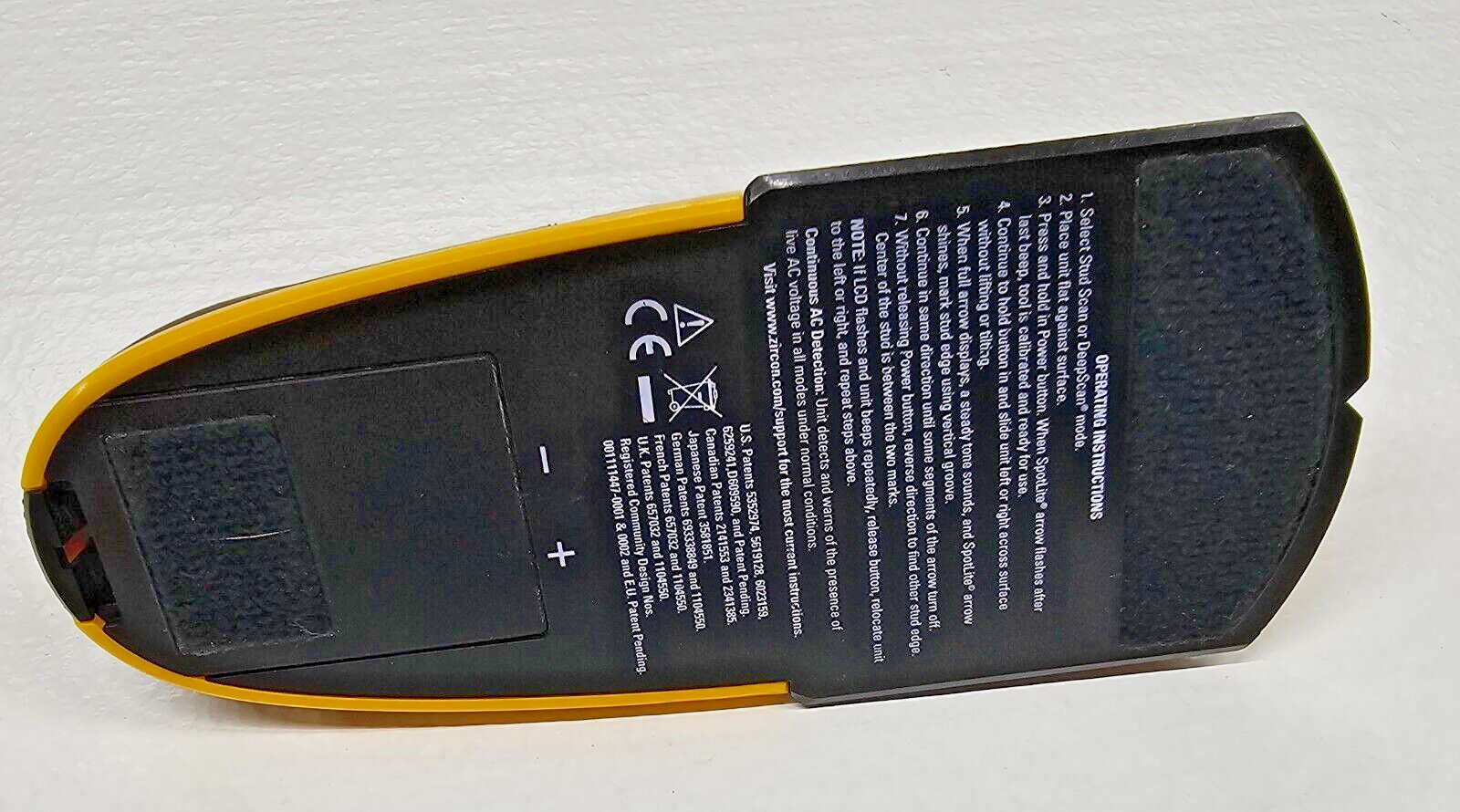 Zircon Stud Sensor E50 Edge Finding Finder Deep Scanning in Working condition.