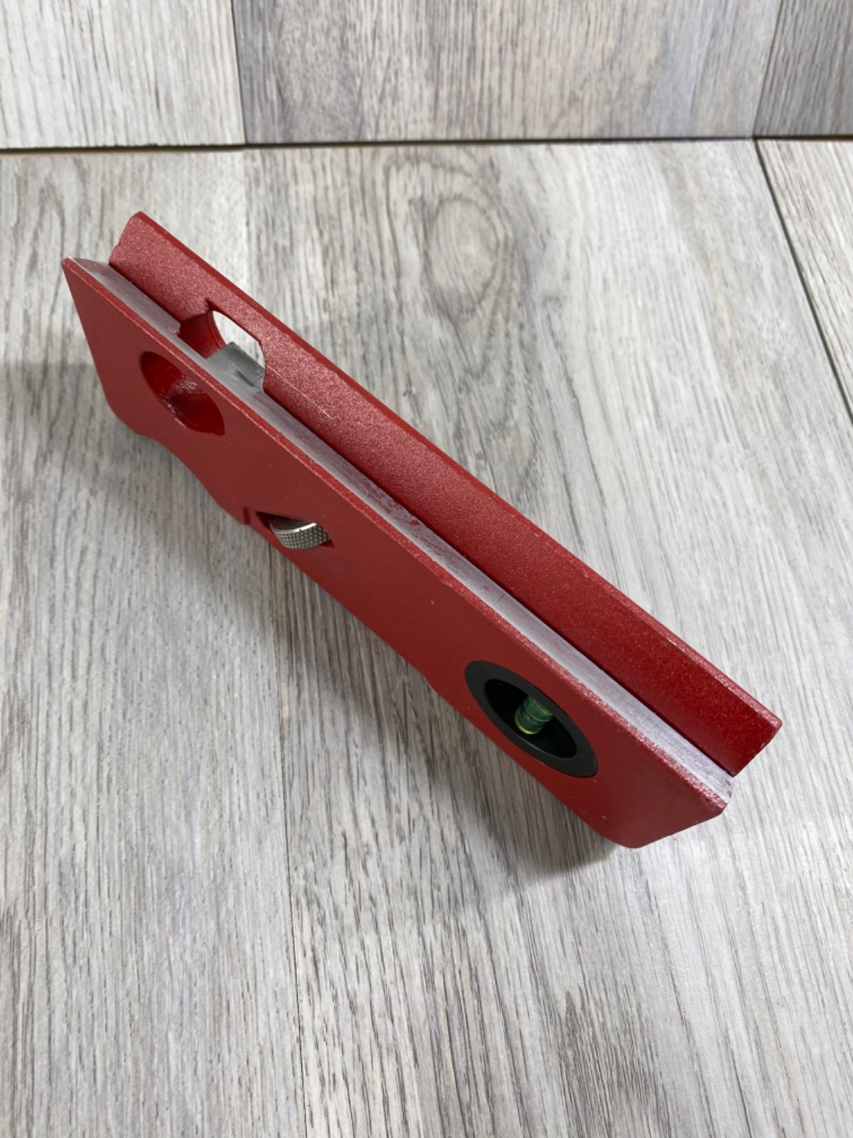 Red Chamfer Plane for Quick Edge Planing and Trimming