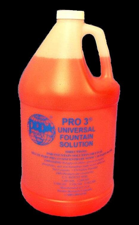 Burnishine Pro 3 Universal Fountain Solution – Gallon