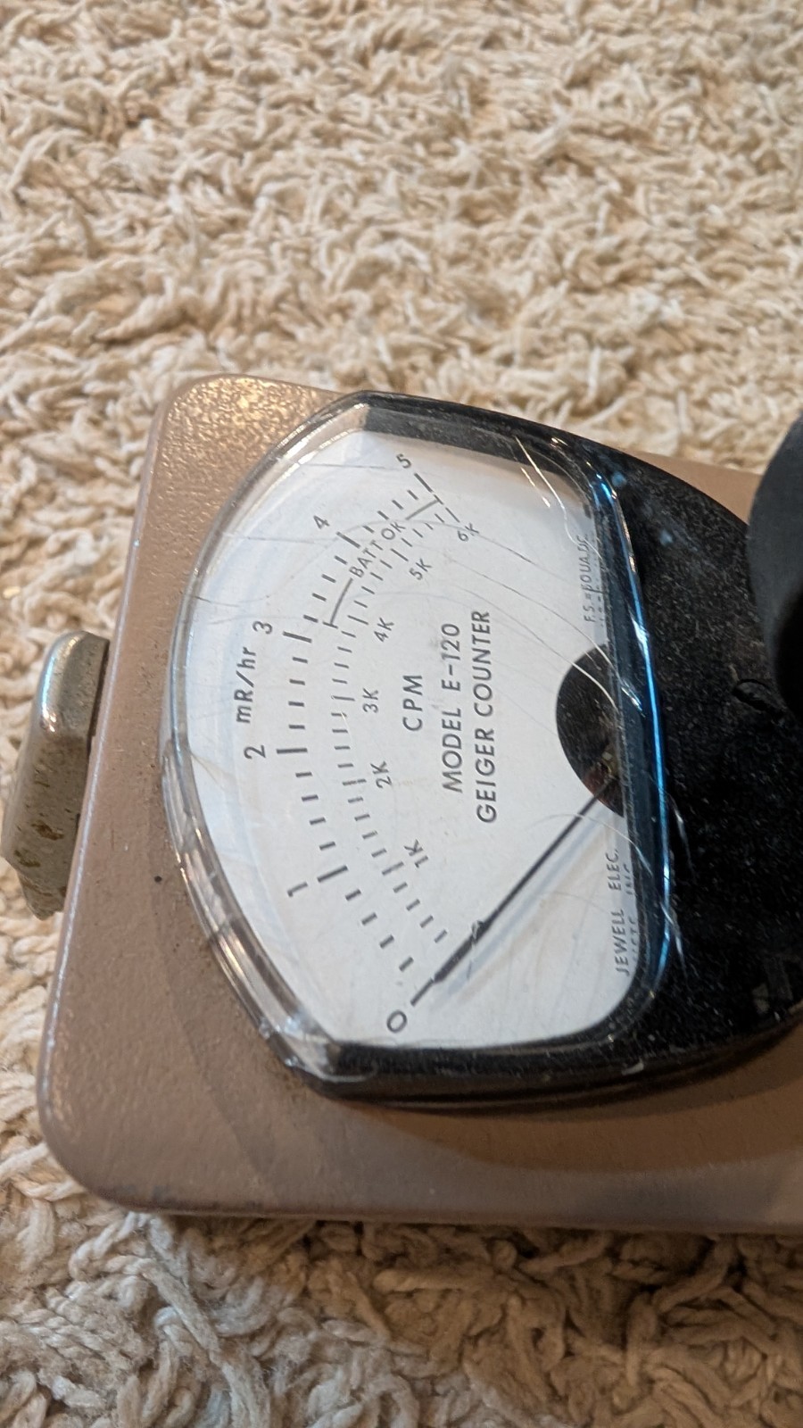 Eberline E-120 GM Survey Meter Tested and Working Guaranteed