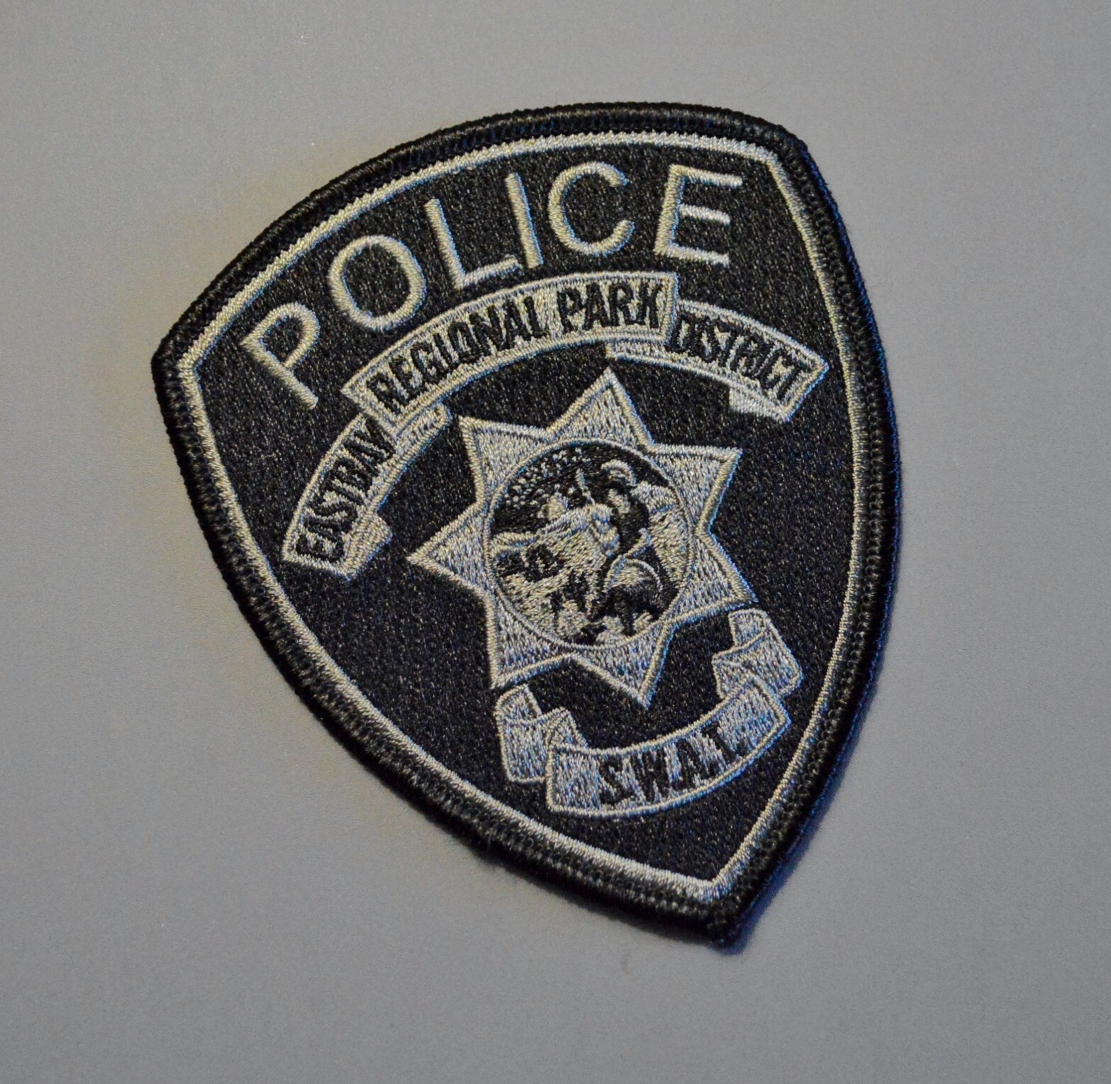 East Bay Regional Park District California Police SWAT Small Patch #5 ++ Mint CA