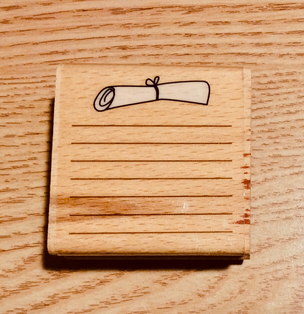 Graduation  Mounted Rubber Stamp  2008 Kolette Hall Original Design  Studio G