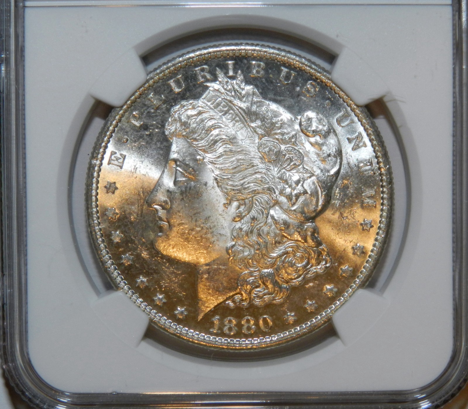 1880 S MORGAN DOLLAR NGC MS-63 - UNCIRCULATED - $1, Just graded!