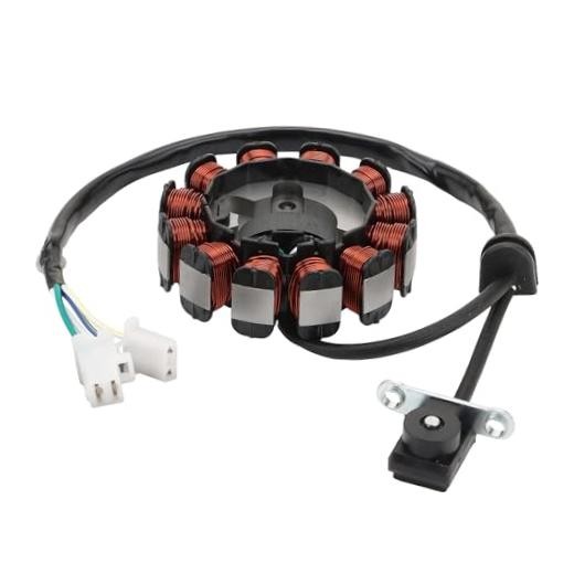 12 Coil 4 Wire Magneto Stator Replacement for OEM 31120-K79-E01