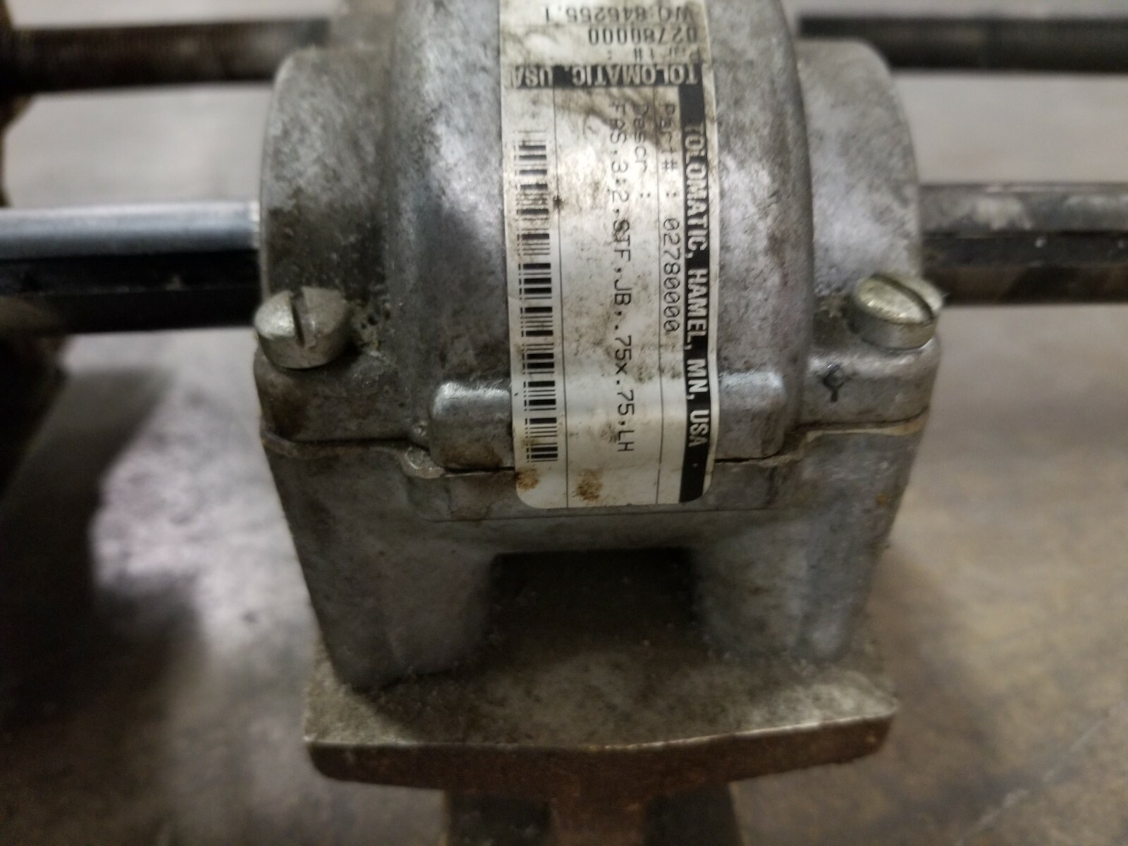 Electrovert Vectra Tolomatic 02780000 Right Angle Drive Gear Assembly