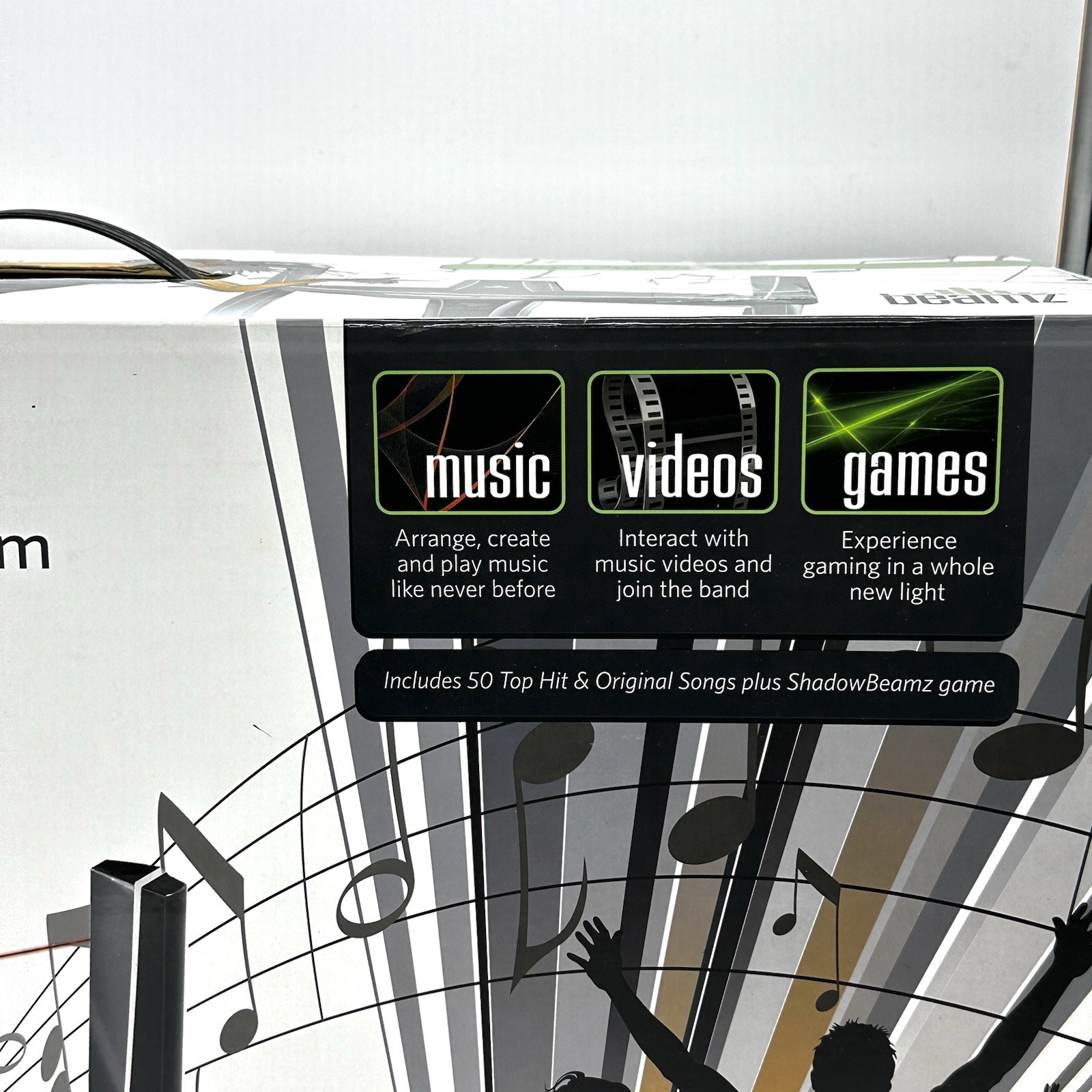 Beamz Player Interactive Music System C4 2010 OPEN BOX MISSING SOFTWARE READ!