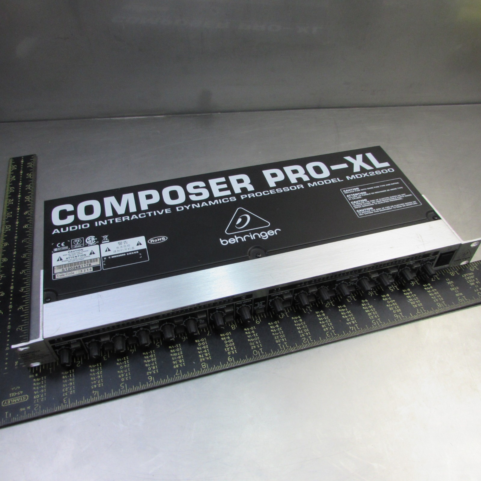 Behringer Composer PRO-XL MDX2600 Audio Interactive Dynamics Processor