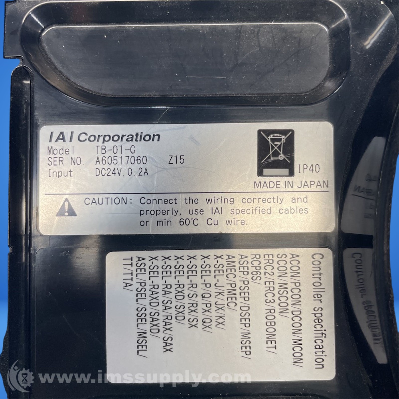 IAI TB-01-C Teach Pendant FNIP