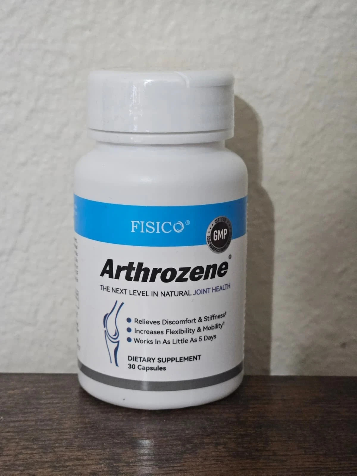 1 Pack FISICO Arthrozene Natural Joint Health Supplement Free Shipping