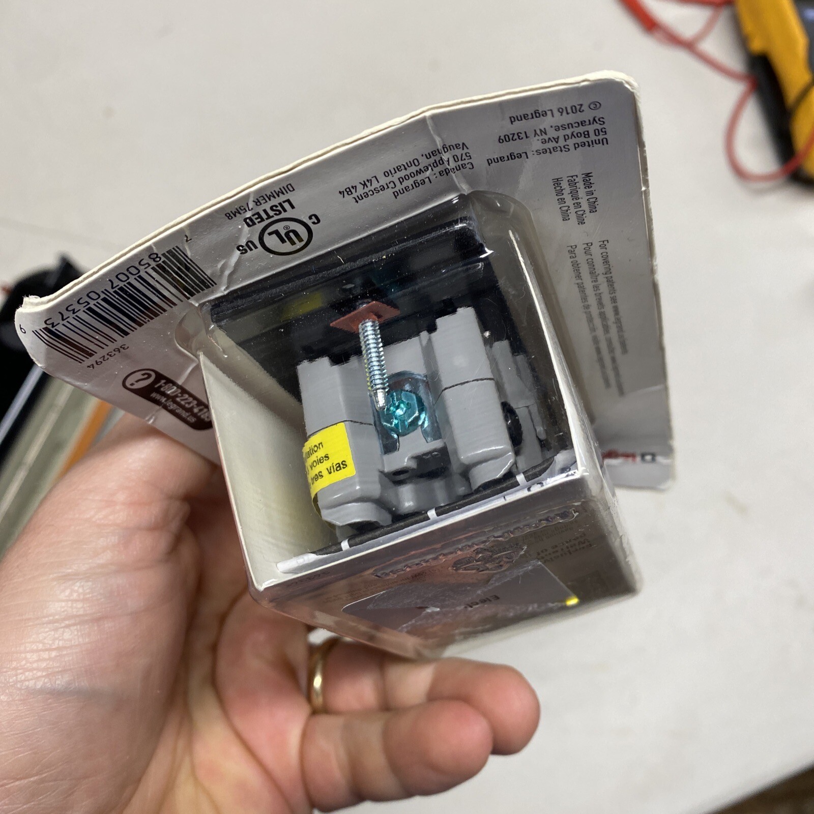 PASS & SEYMOUR RH703PNICCV4 700W Nickel Single Pole, 3 Way Dimmer switch