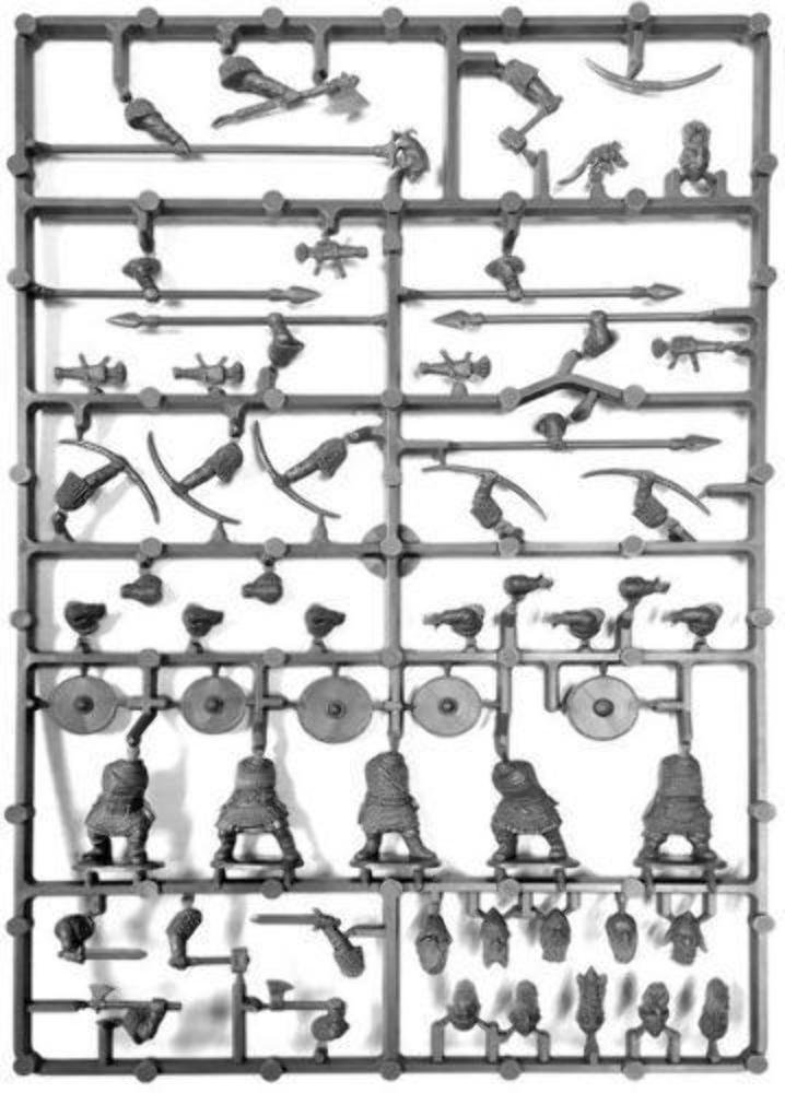 Oathmark Dwarf Infantry Single Sprue